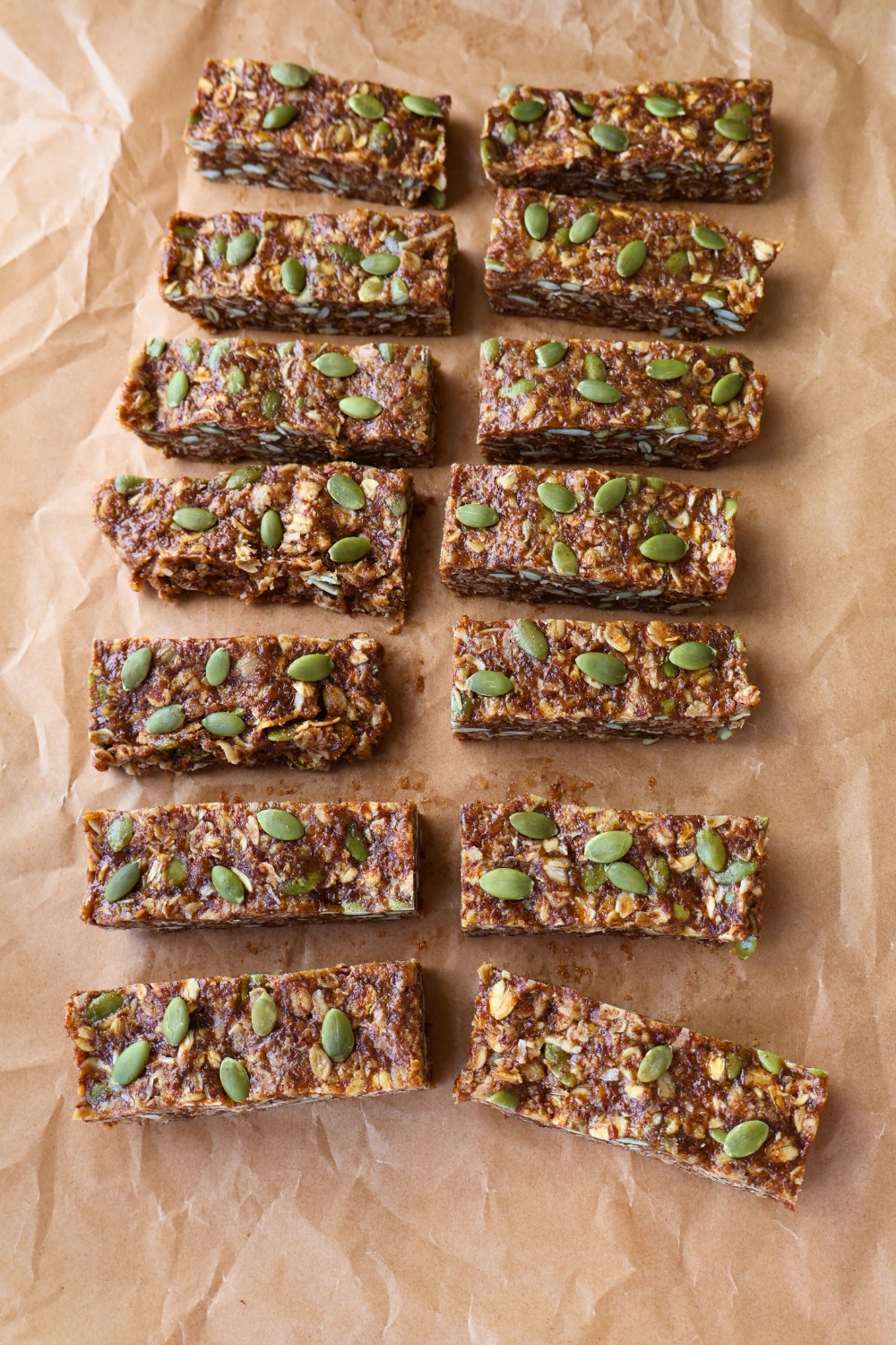 pumpkin spice granola bars